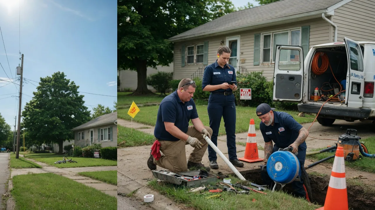 Sewer Line Repair in Springerton, IL near me